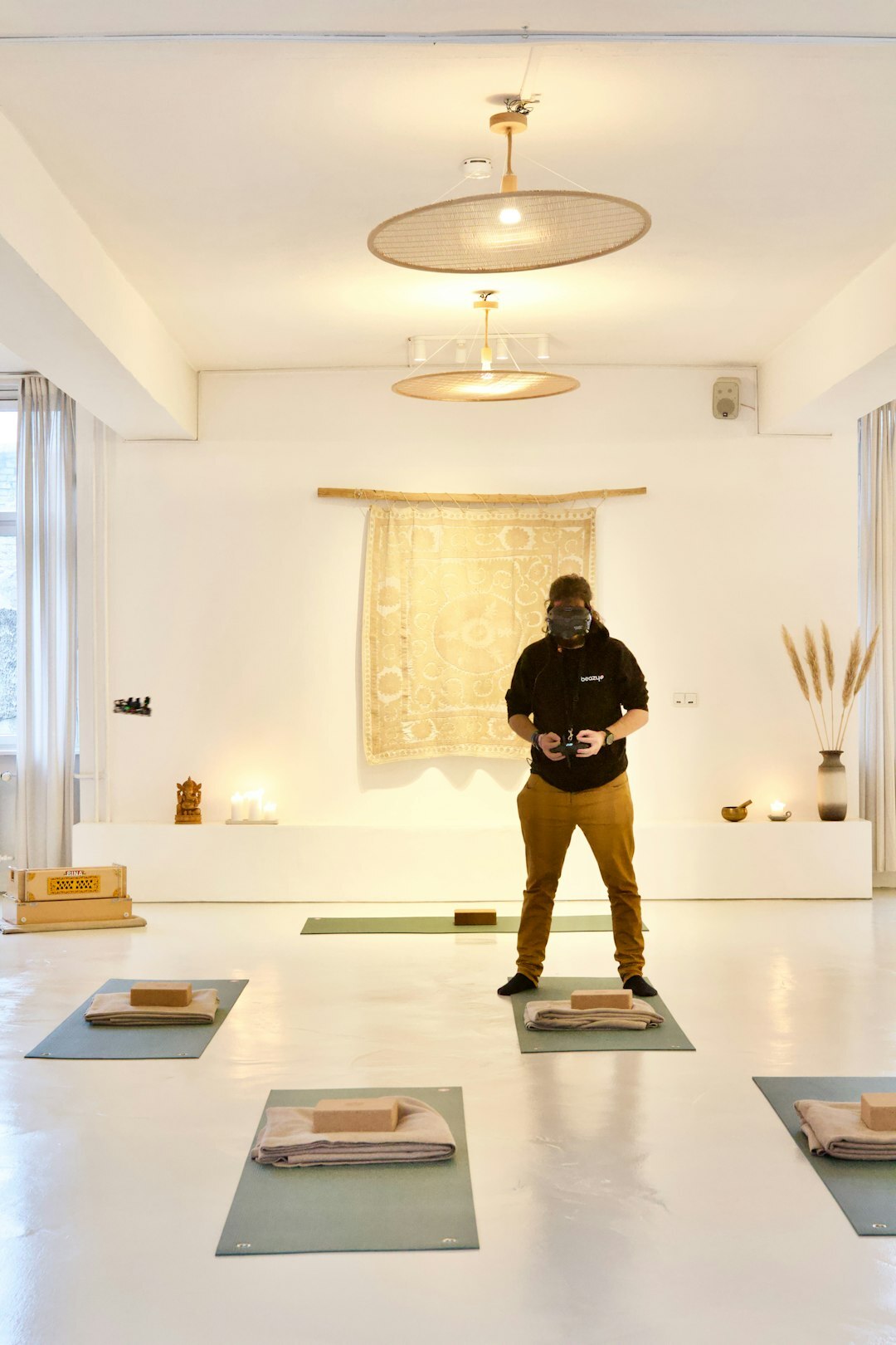 yoga for seniors in studio